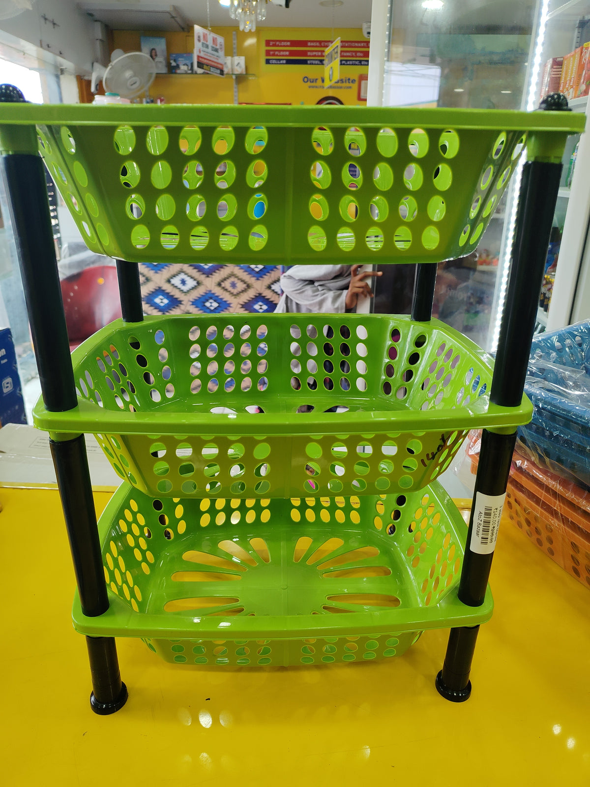 3 step rack Marble