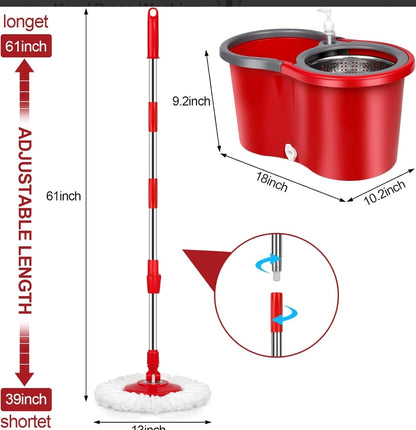 Rivoc Spin&mop Bucket