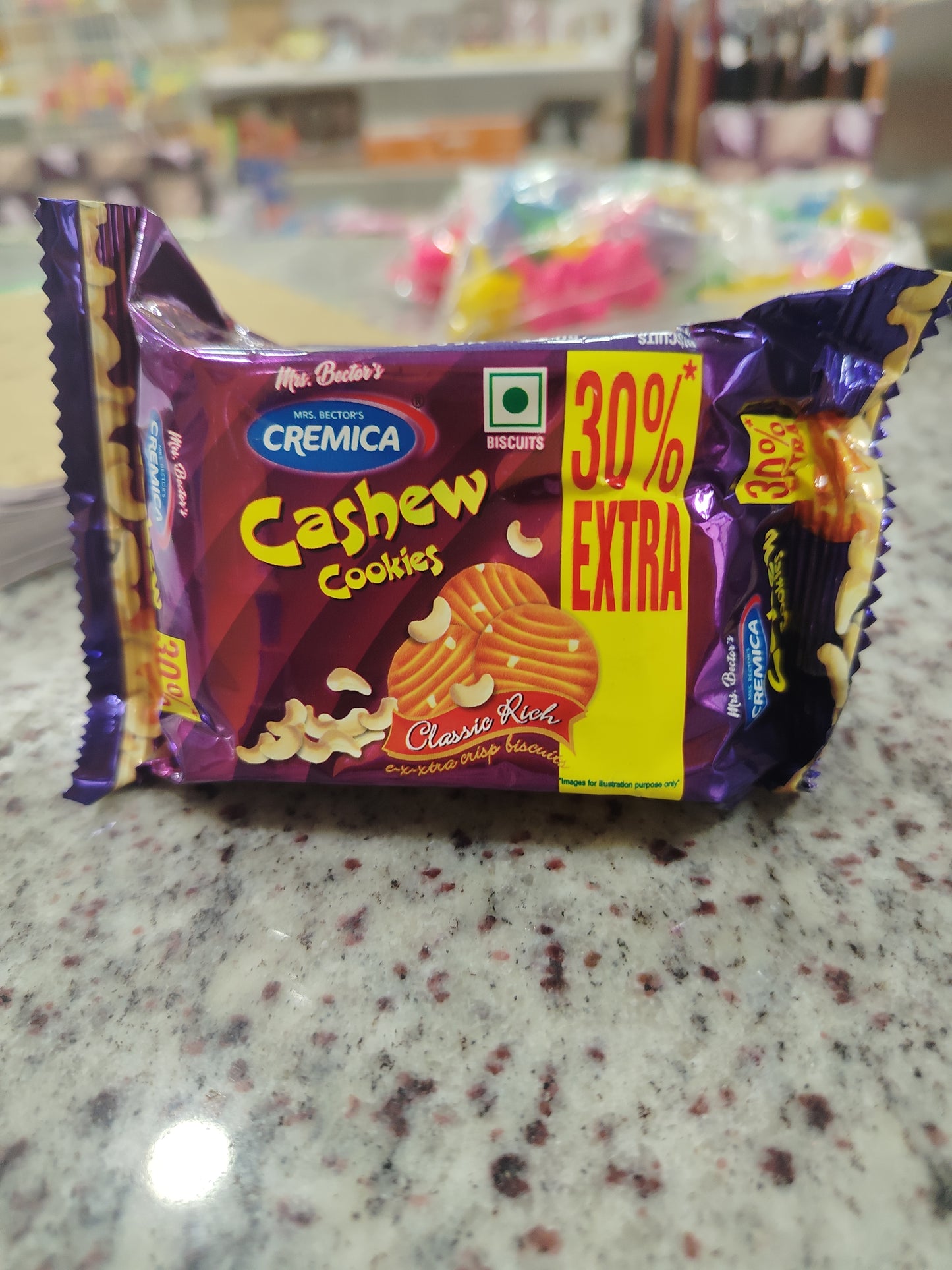 Cremica Cashew Cookies 66g