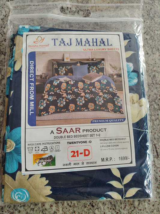 Double Bed Sheet 1+2