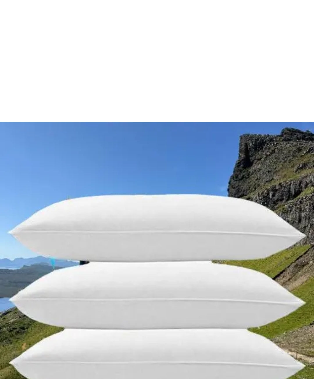 White pillow