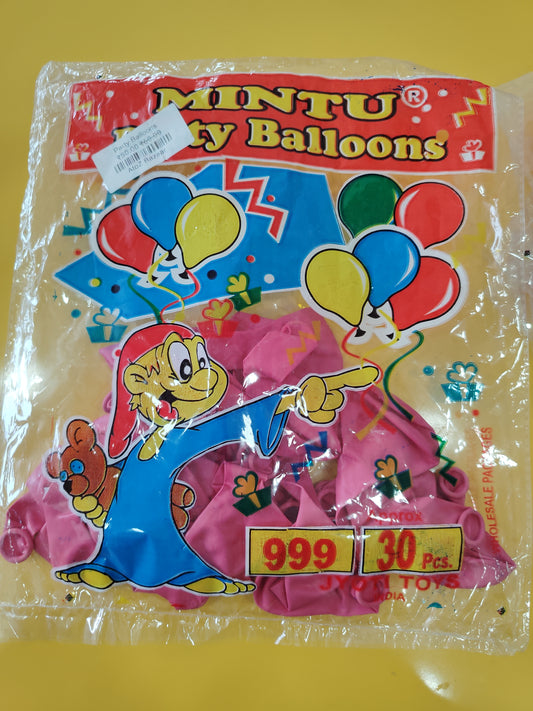 Party Balloons Pink