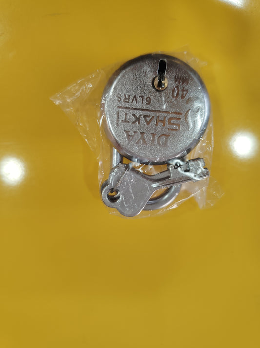 Steel lock 40mm