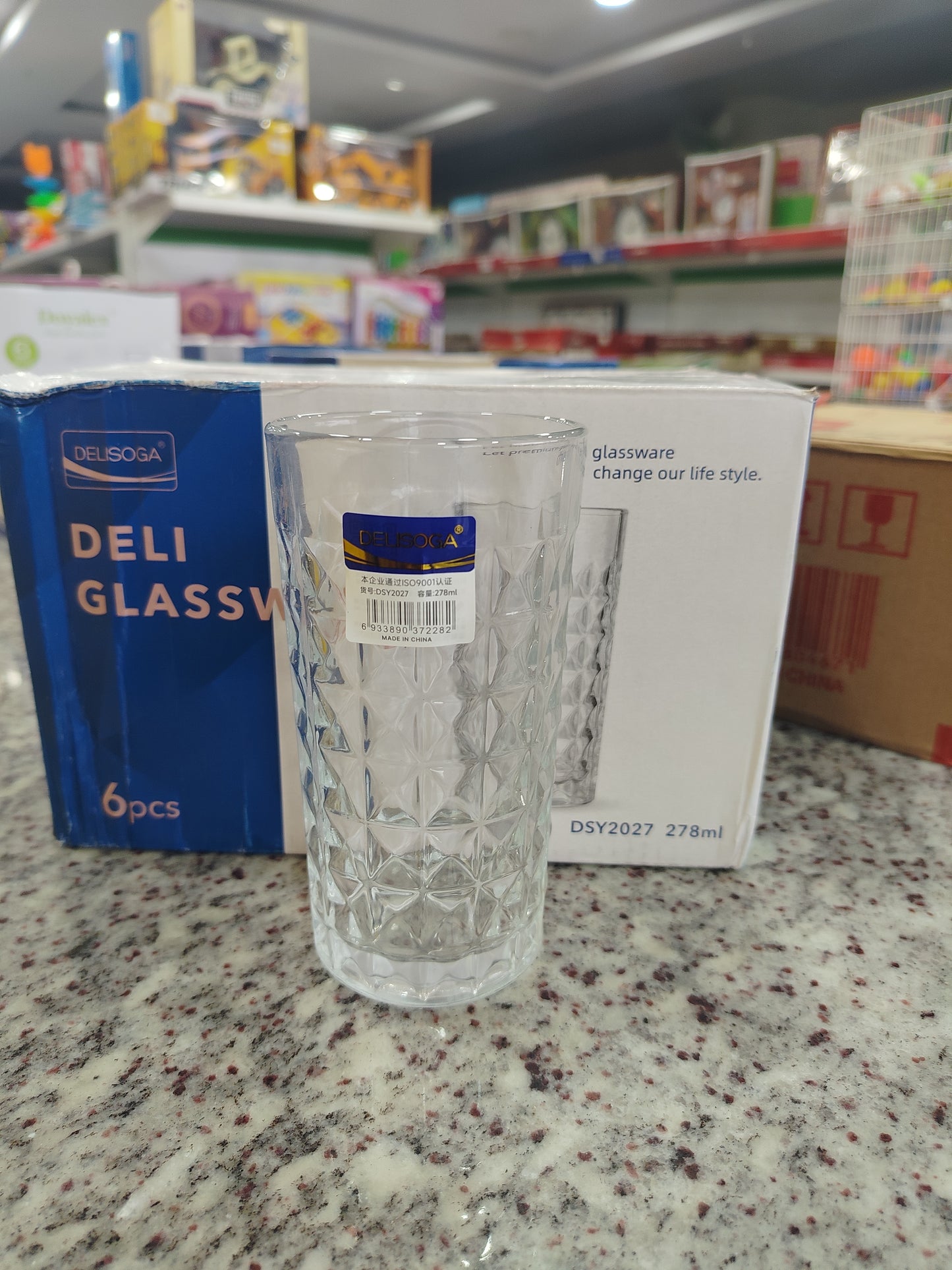 Delisoga Glass Set 6pcs