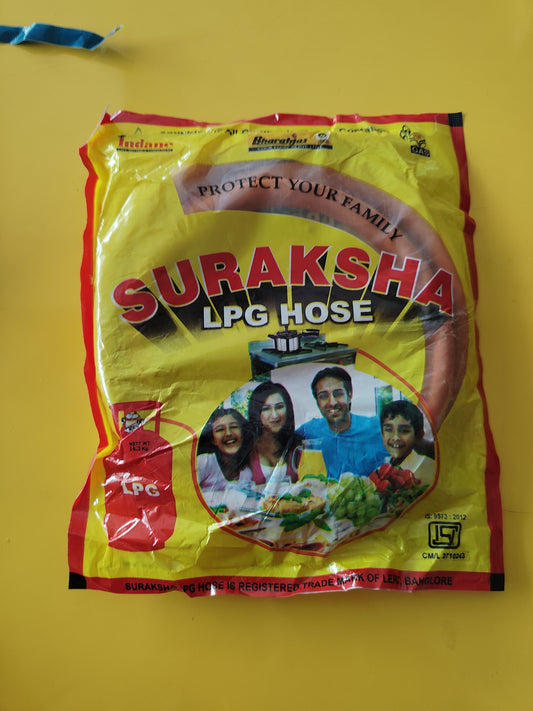 Suraksha LPG Hose Pipe 1.5mtr