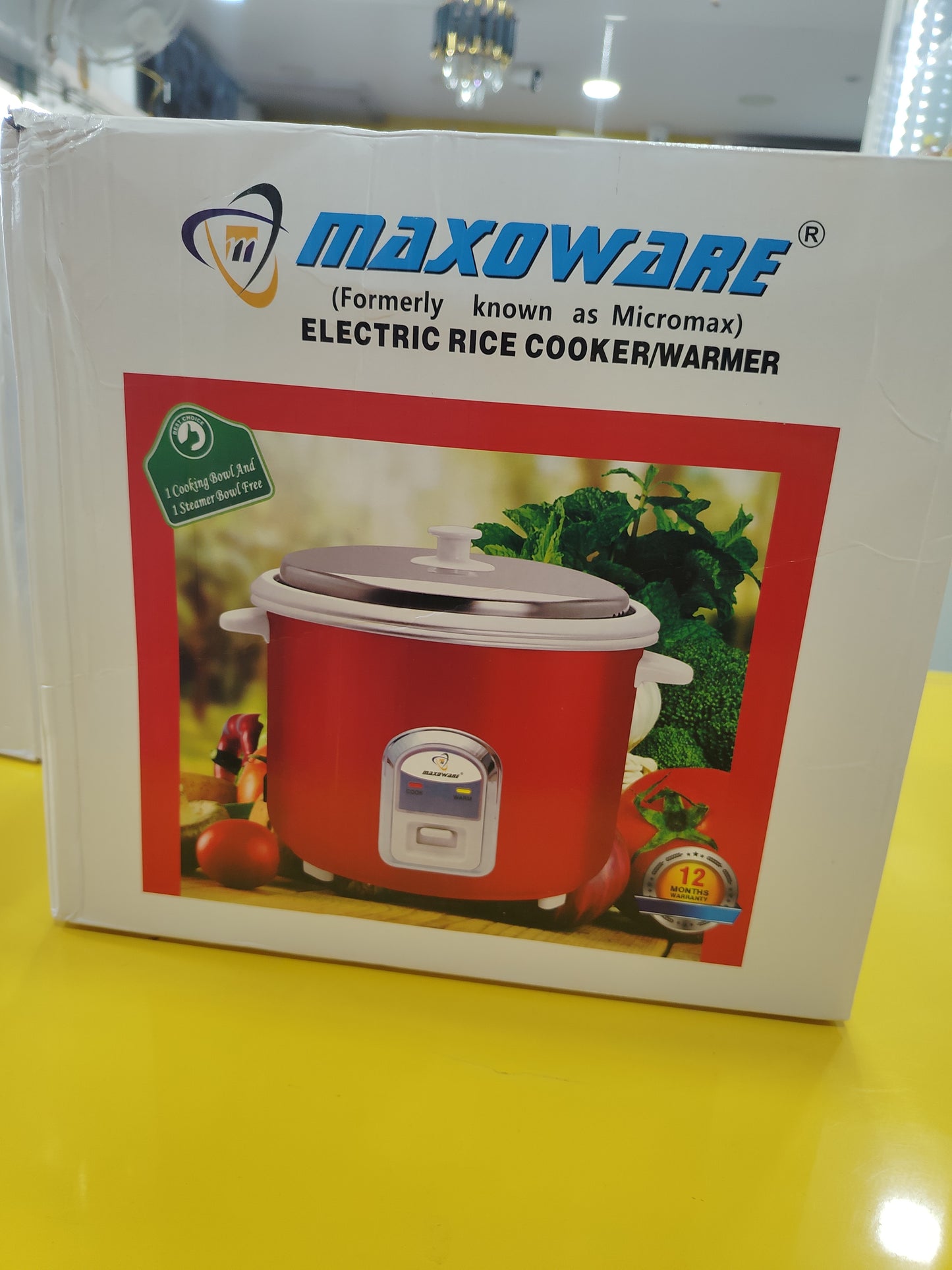 Maxoware SS Rice cooker 2.8L
