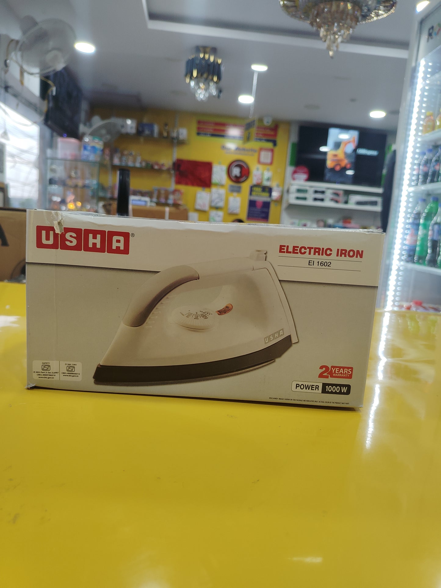 Usha Dry Iron 1000W 1602