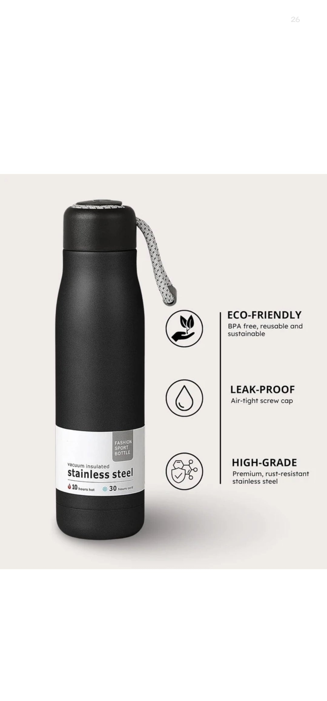 SS Hot&Cold Bottle 500ml