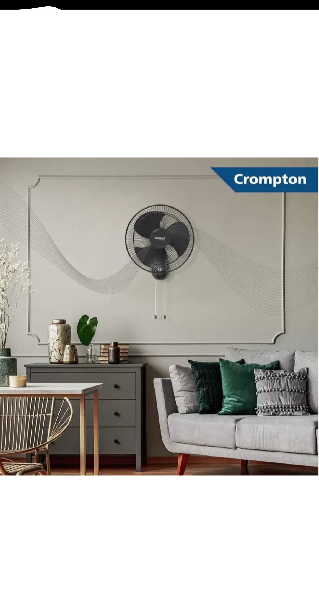 Crompton Torpedo Wall Fan