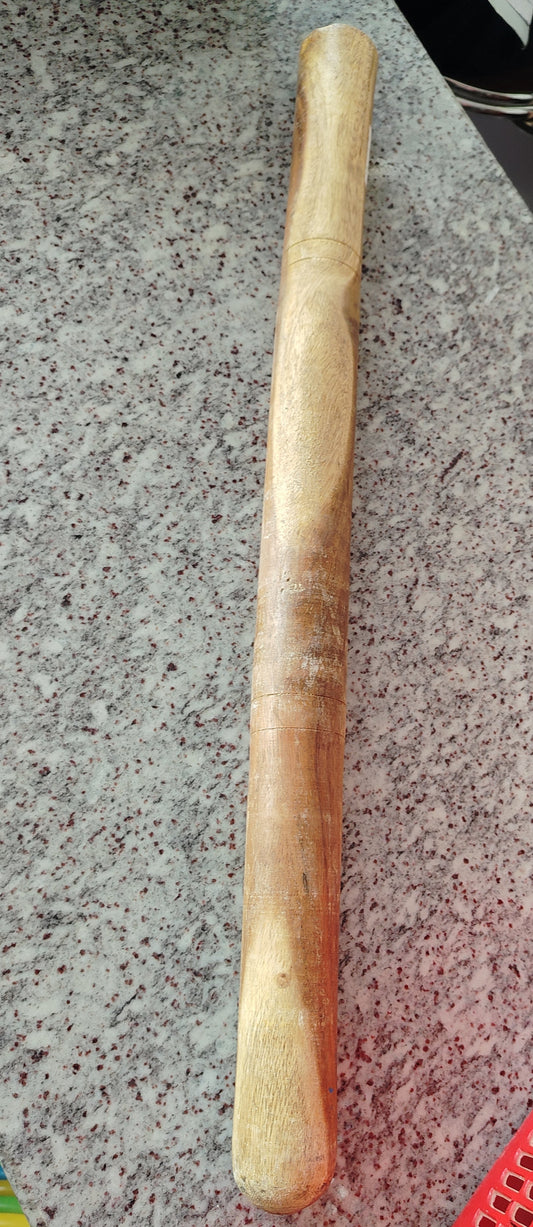 Wood pestle