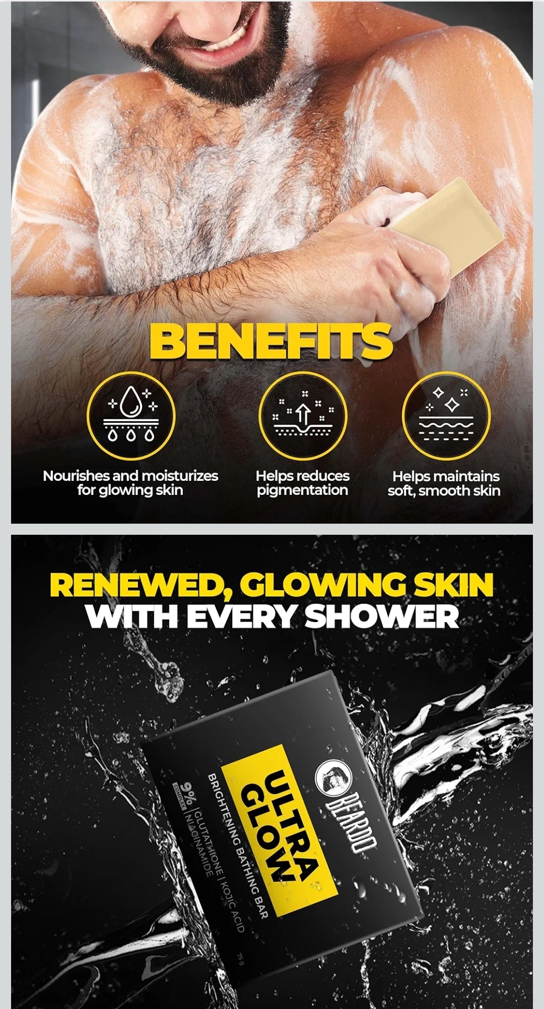 Beardo Ultaglow 75gx3