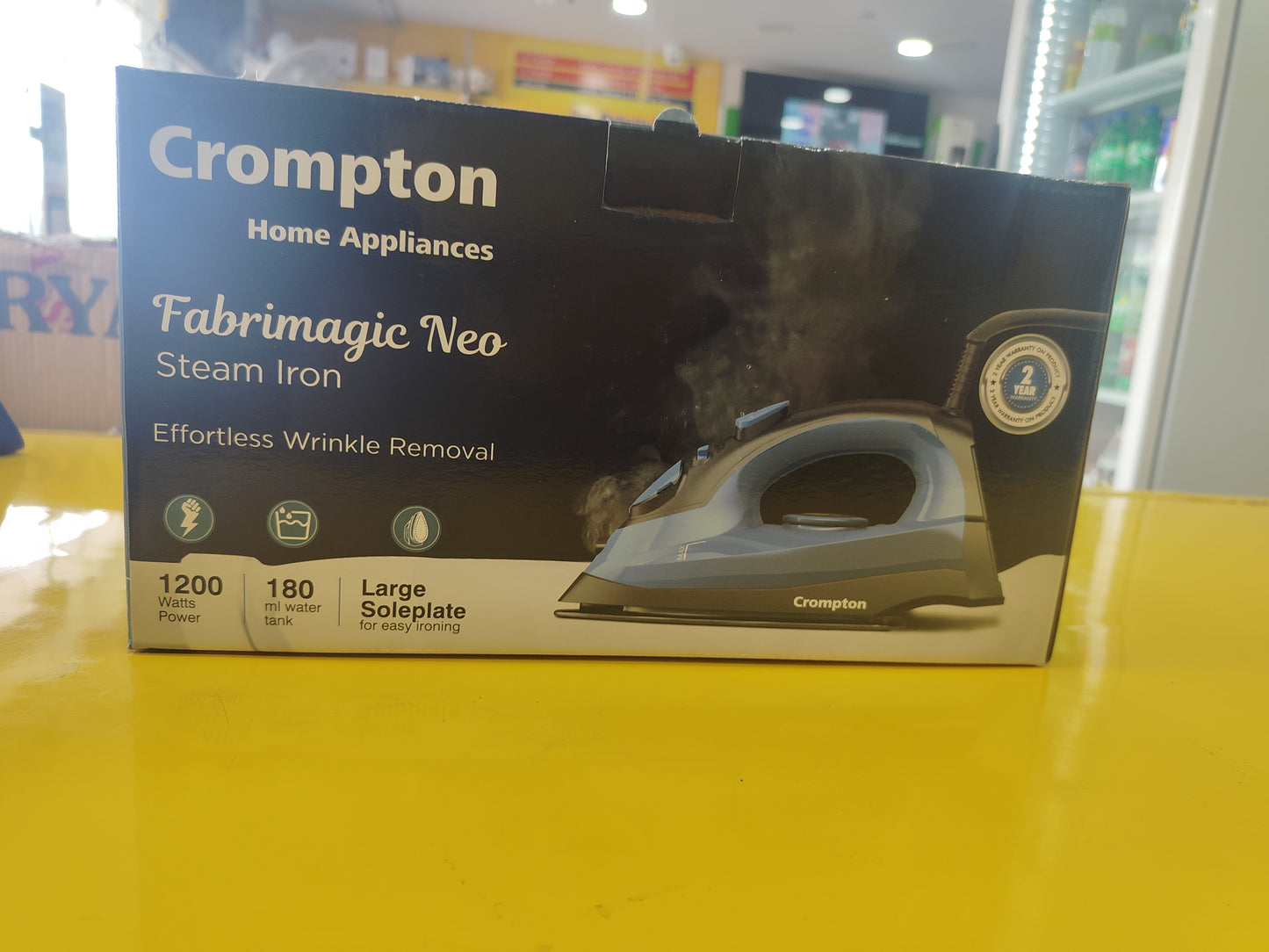 Crompton Fabrimagic Neo 1200W Steam Iron