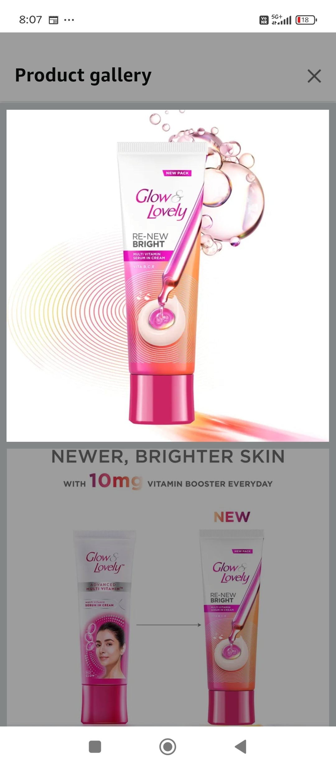 Glow&Lovely Re-New Bright 80g