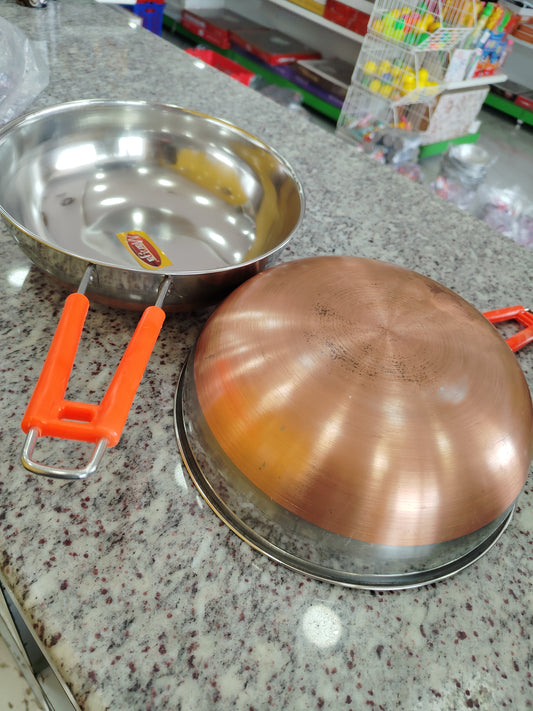 Steel Copper Pan
