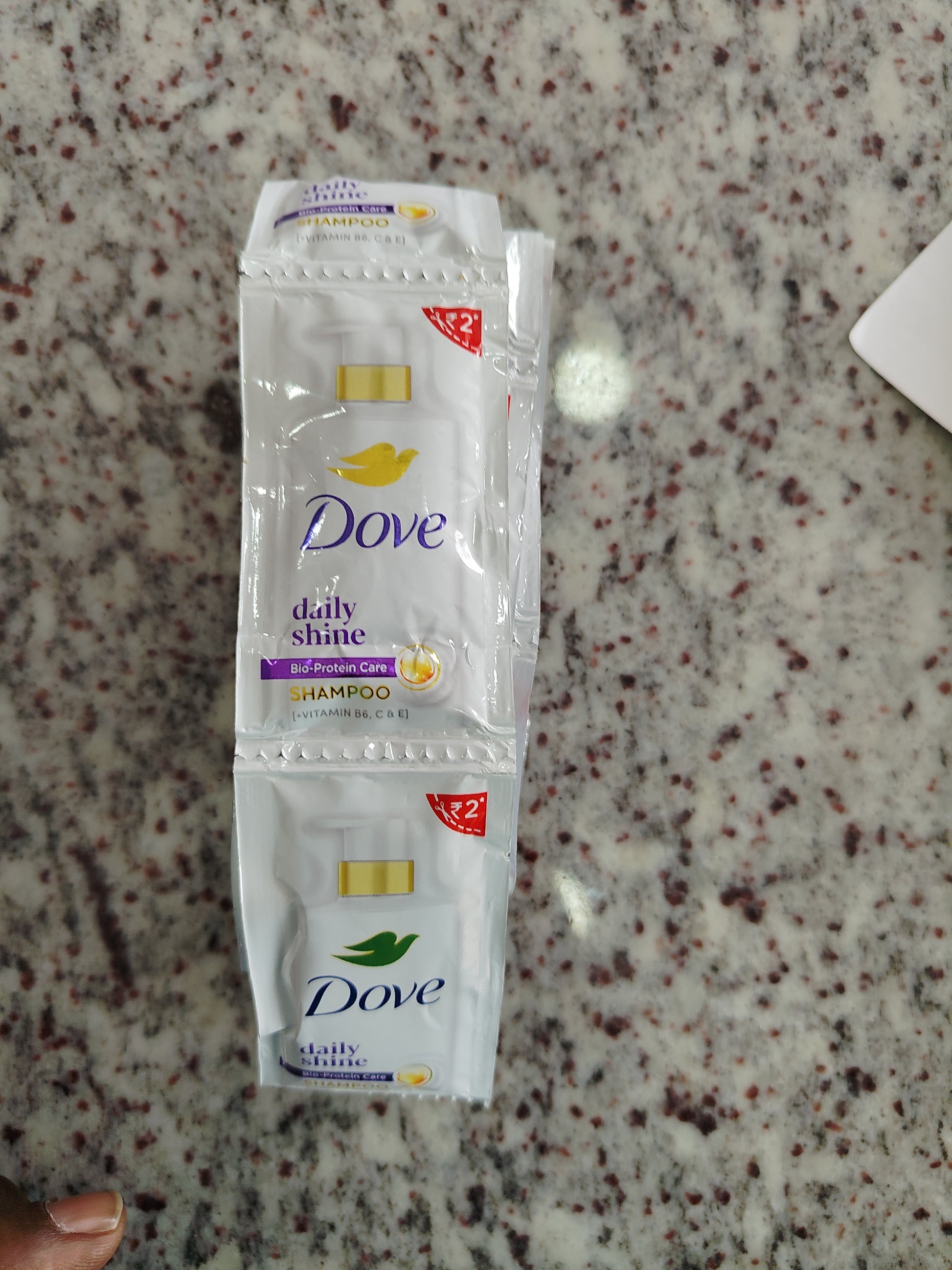 Dove daily shine 6.5mlx10pcs
