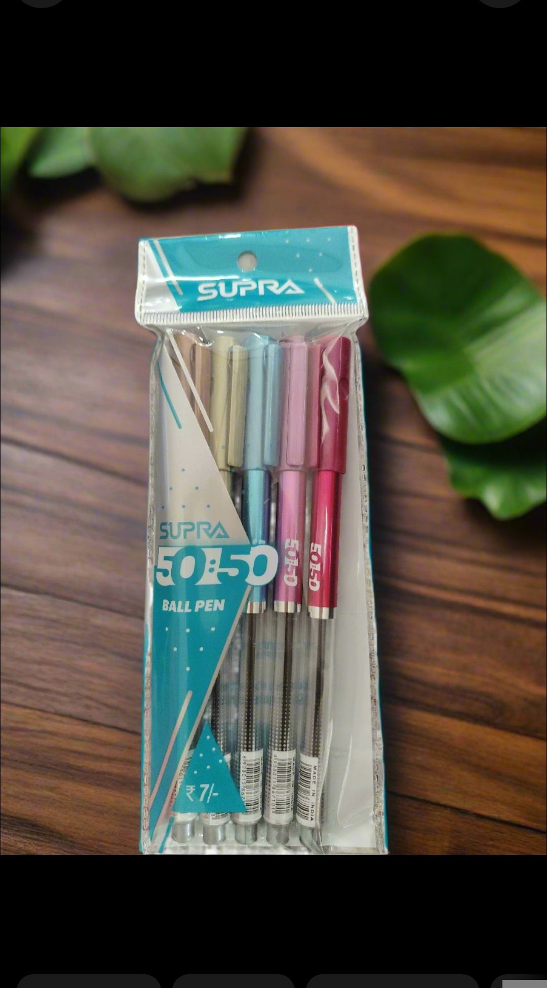 Supra Ball Pen Set (5) Blue