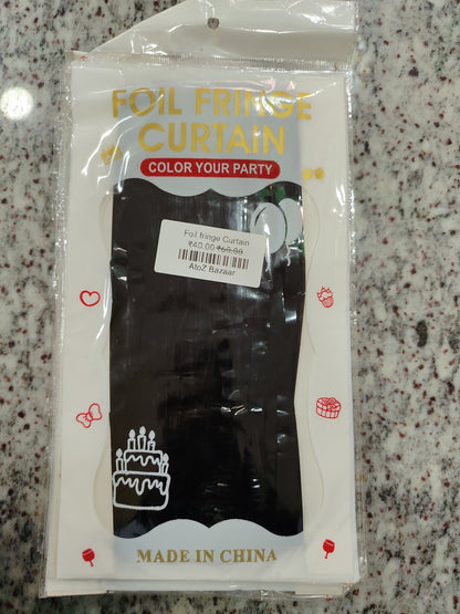 Foil fringe Curtain