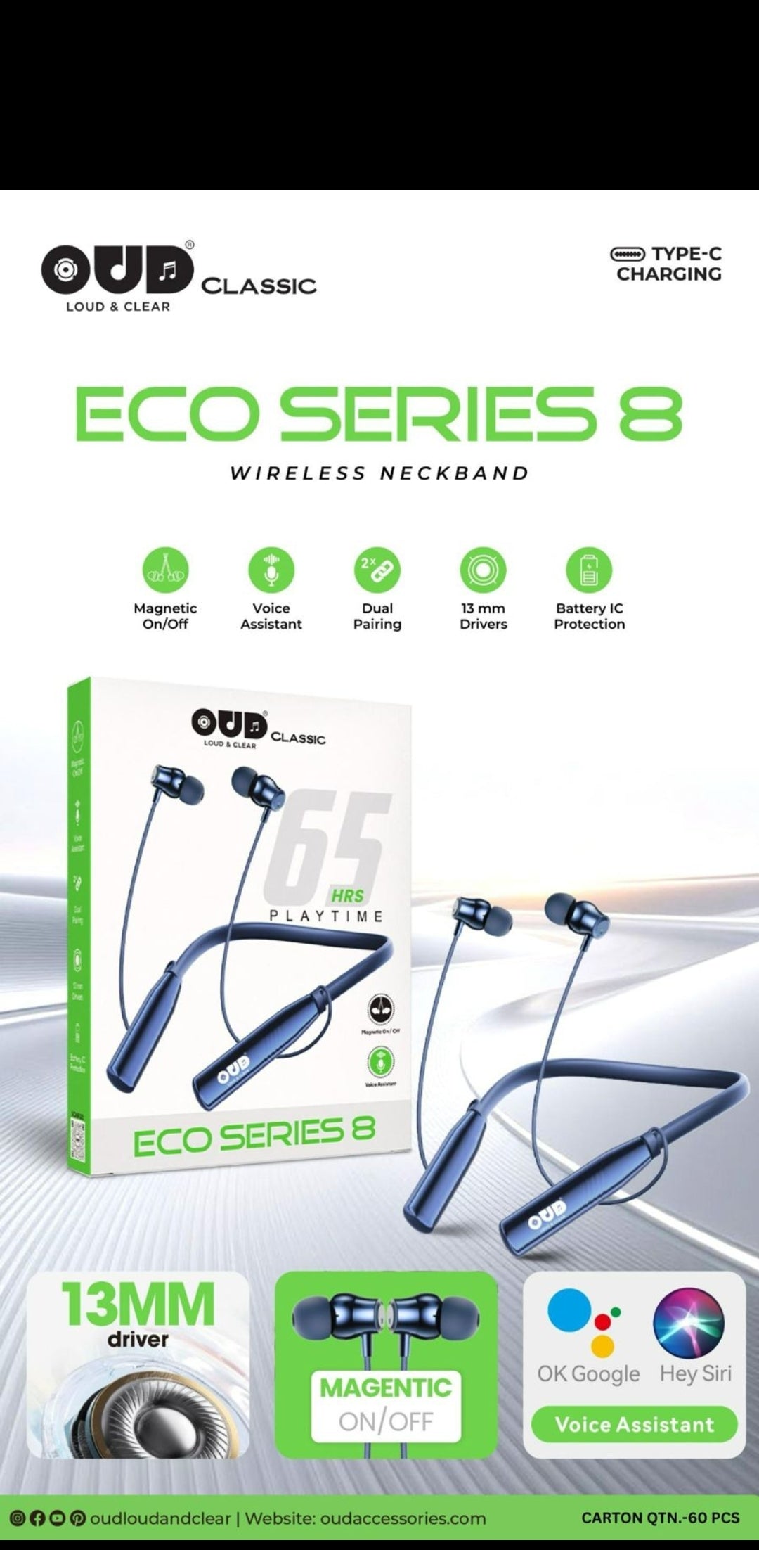 Oud Eco-8 Neckband