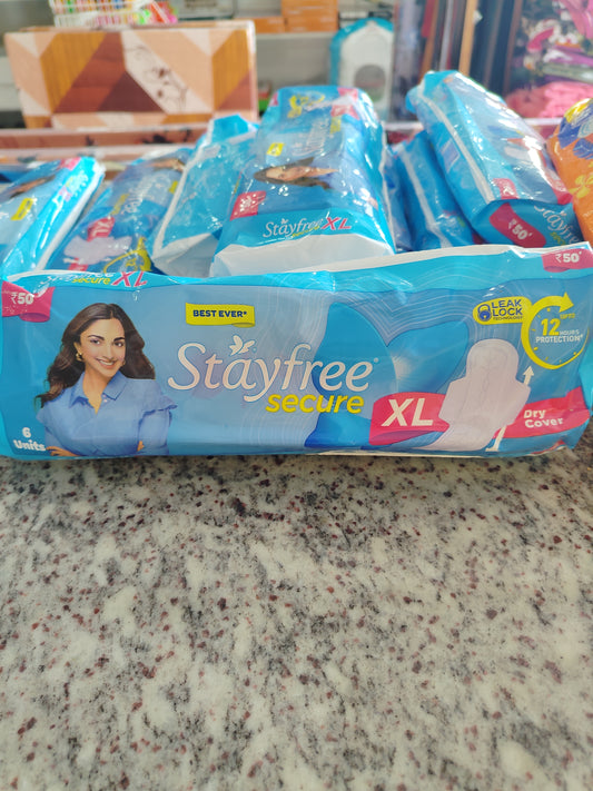 Stayfree secure Dry Cover XL 6pads