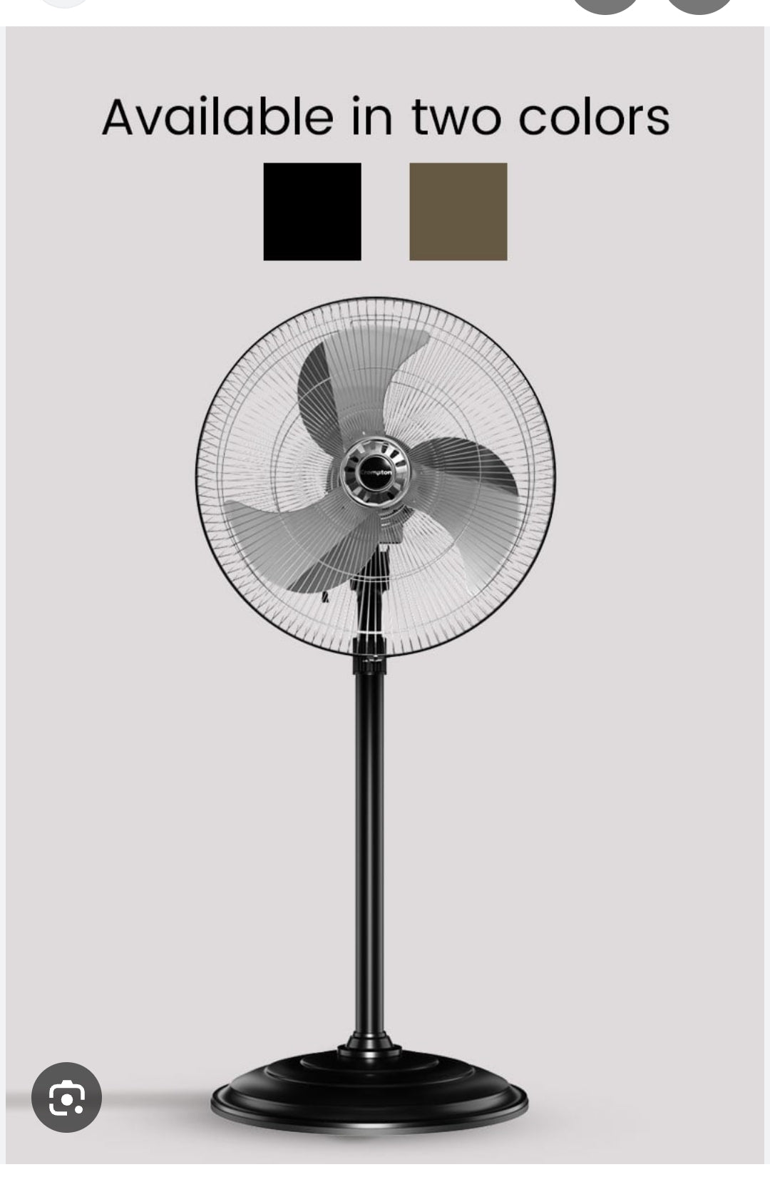 Surya Udaan OSC 450mm Metal Pedestal Fan