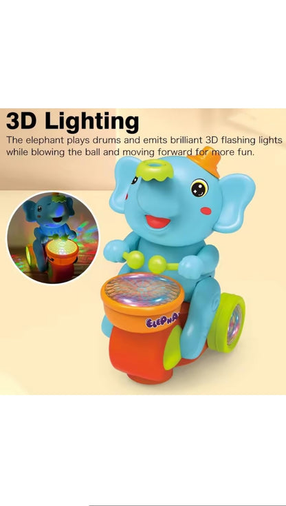Elephant musician Toy