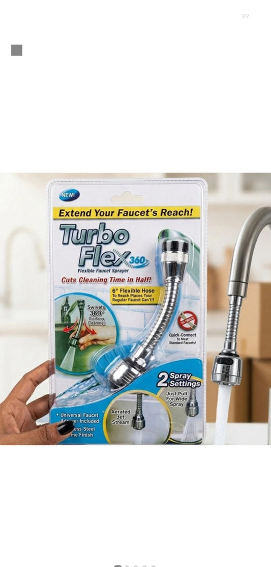 Turbo Flex Faucet Sprayer