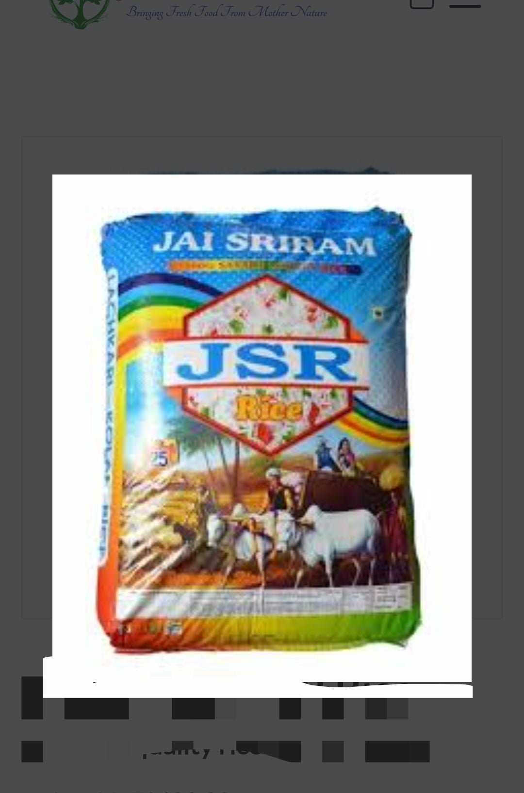 जेएसआर चावल 26 किलो