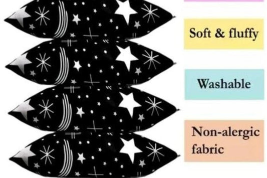 Plastic fiber pillow