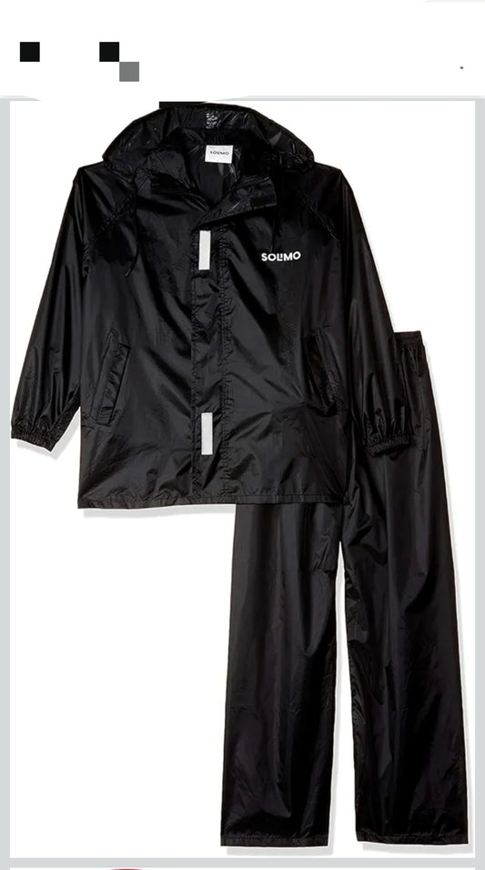 Rain Coat With Paint