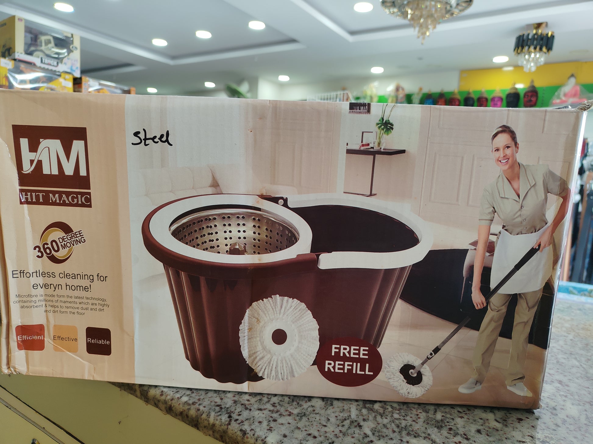 HM Spin Mop&Bucket