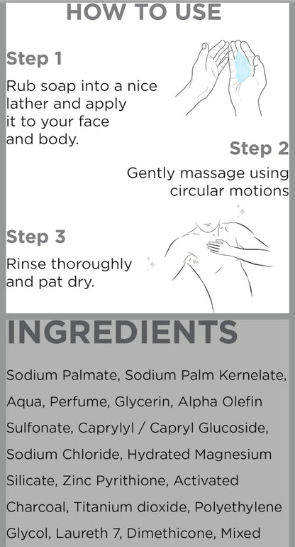 Yardley Charcoal Soap 100g