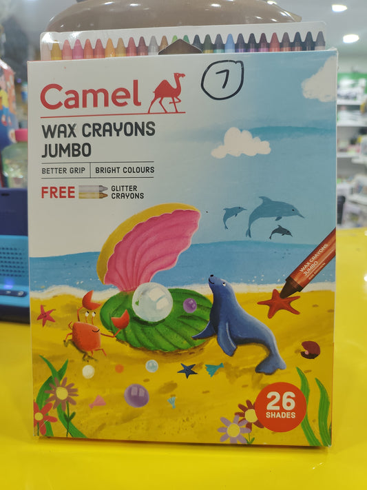 Camel Wax Crayons Jumbo