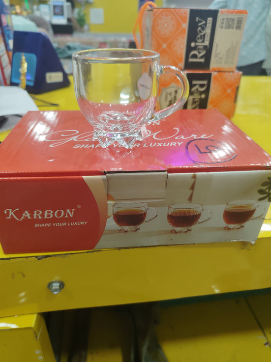 Karbon Glass Set 6pcs