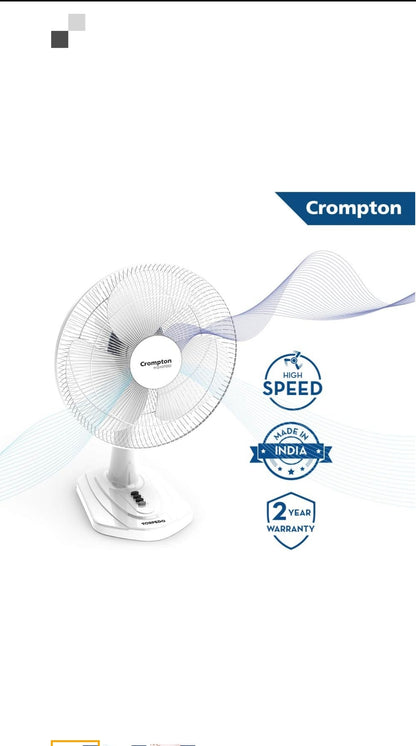 Crompton Torpedo Table Fan