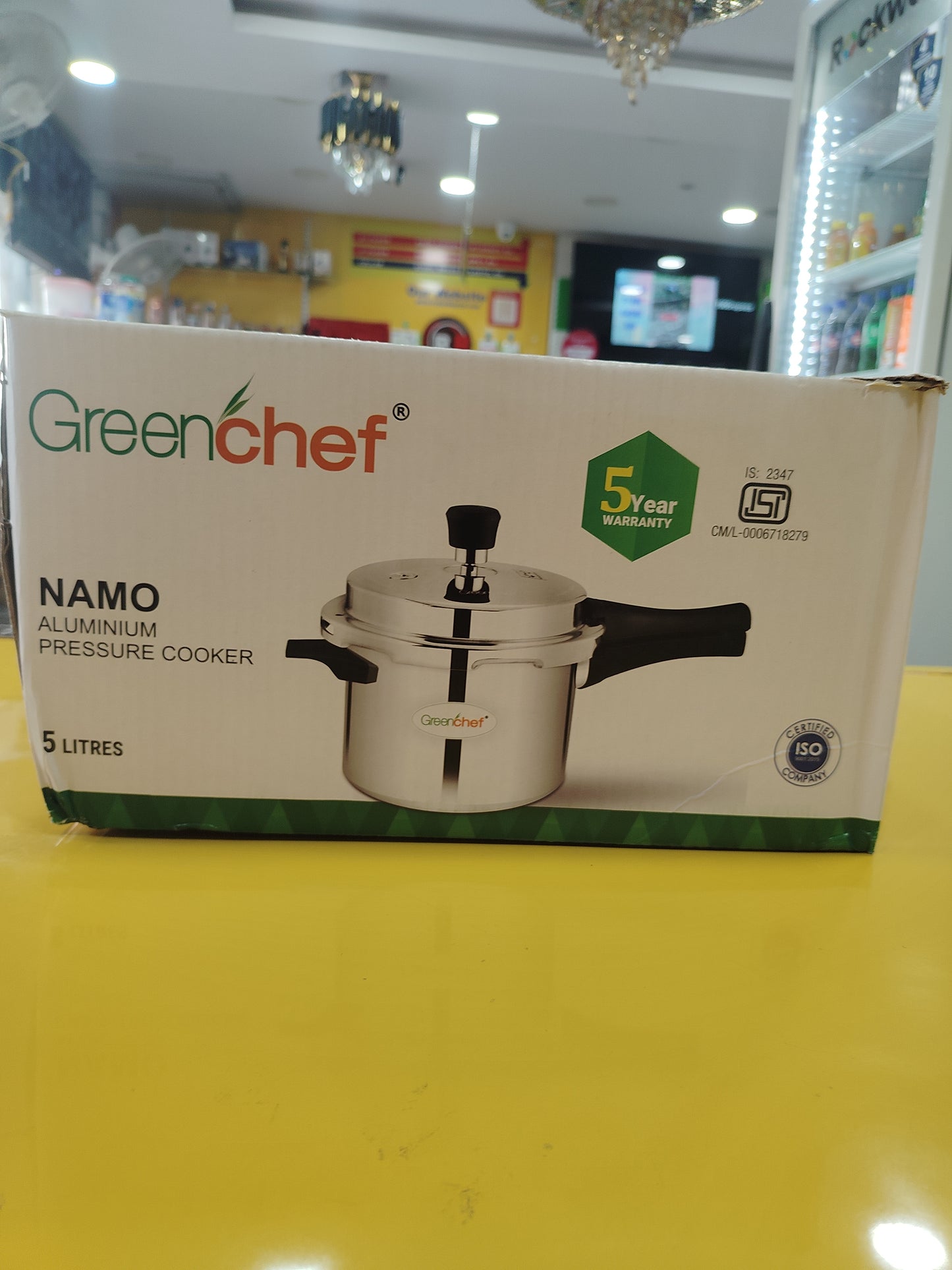 Greenchef Alu Pressure Cooker 5L