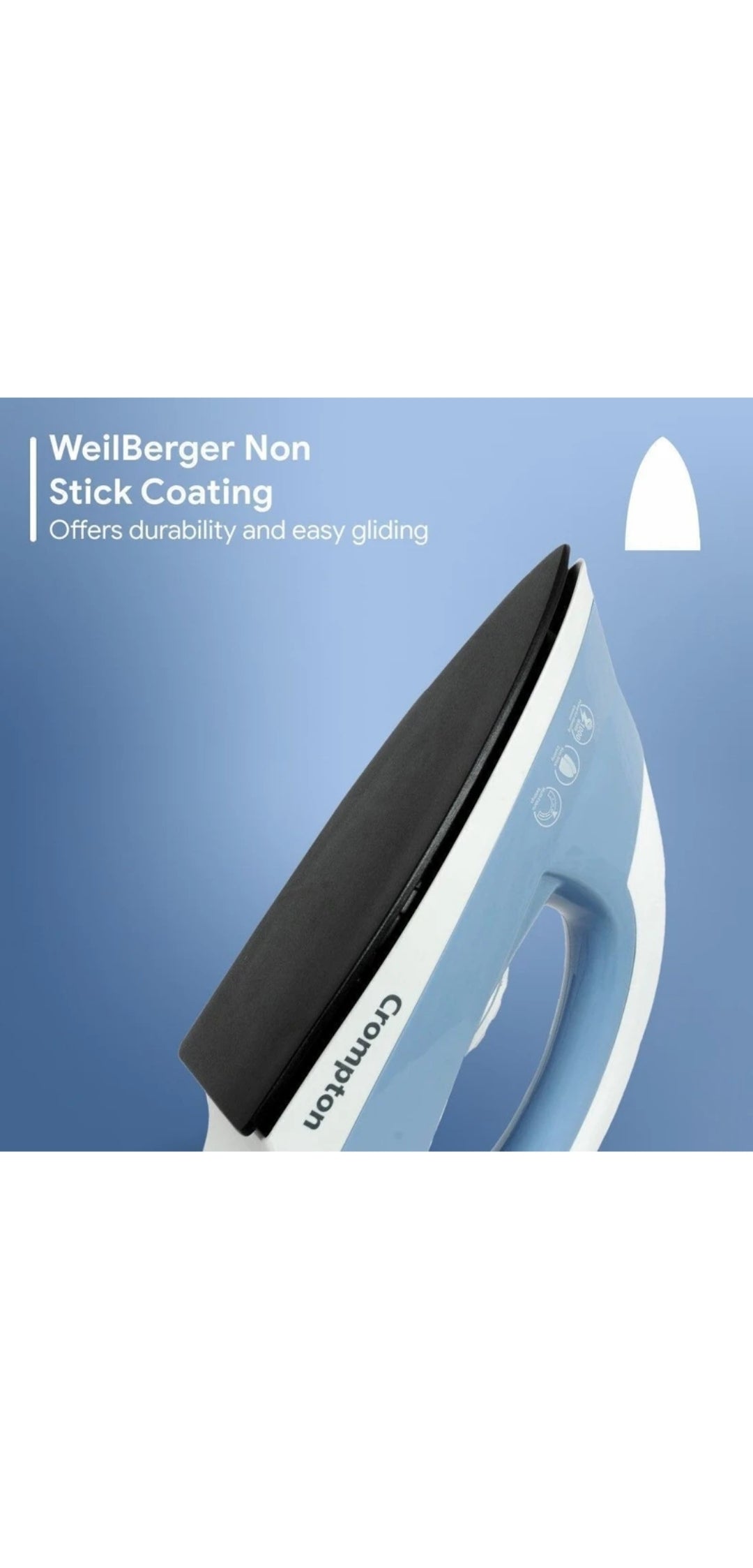 Crompton Brio Dry Iron 1000W