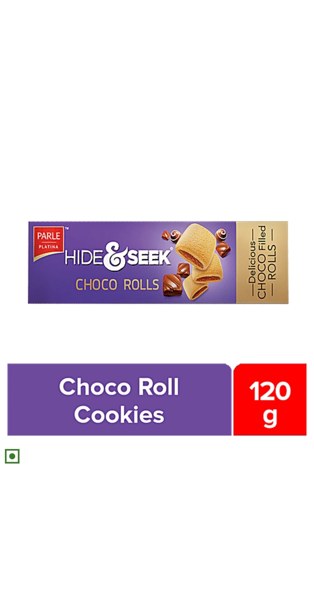 Hide&Seek Choco Rolls 100g