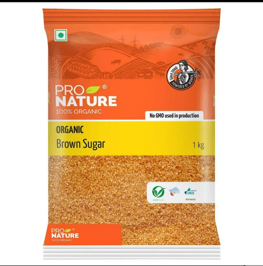 Pro Organic Brown Sugar 1Kg