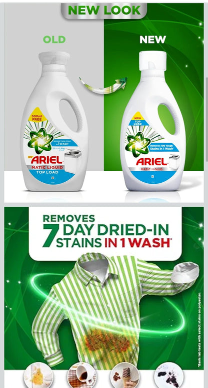 Ariel Liquid 2L + 500ml