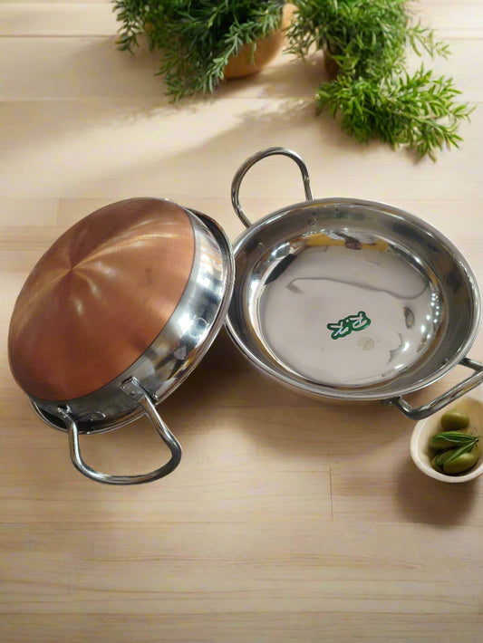 Steel brass Kadai-3
