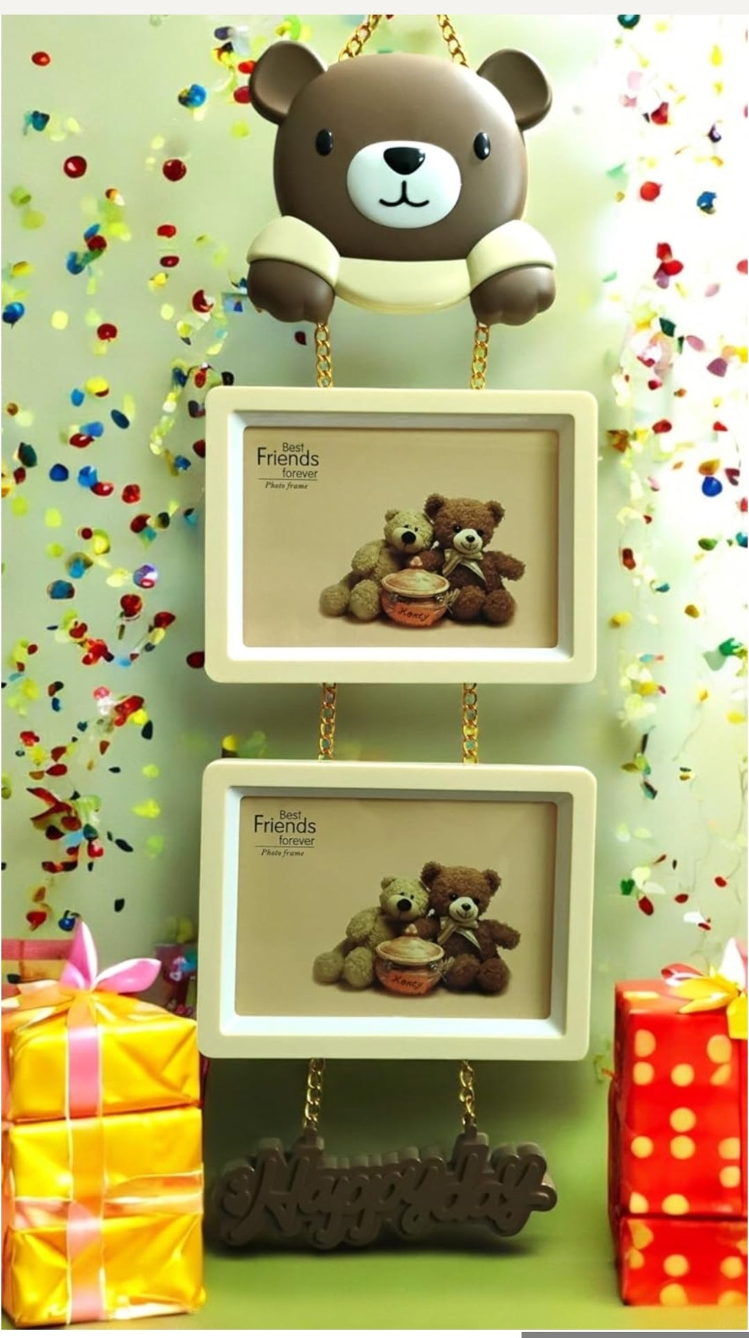 Teddy hanging photo frame -2