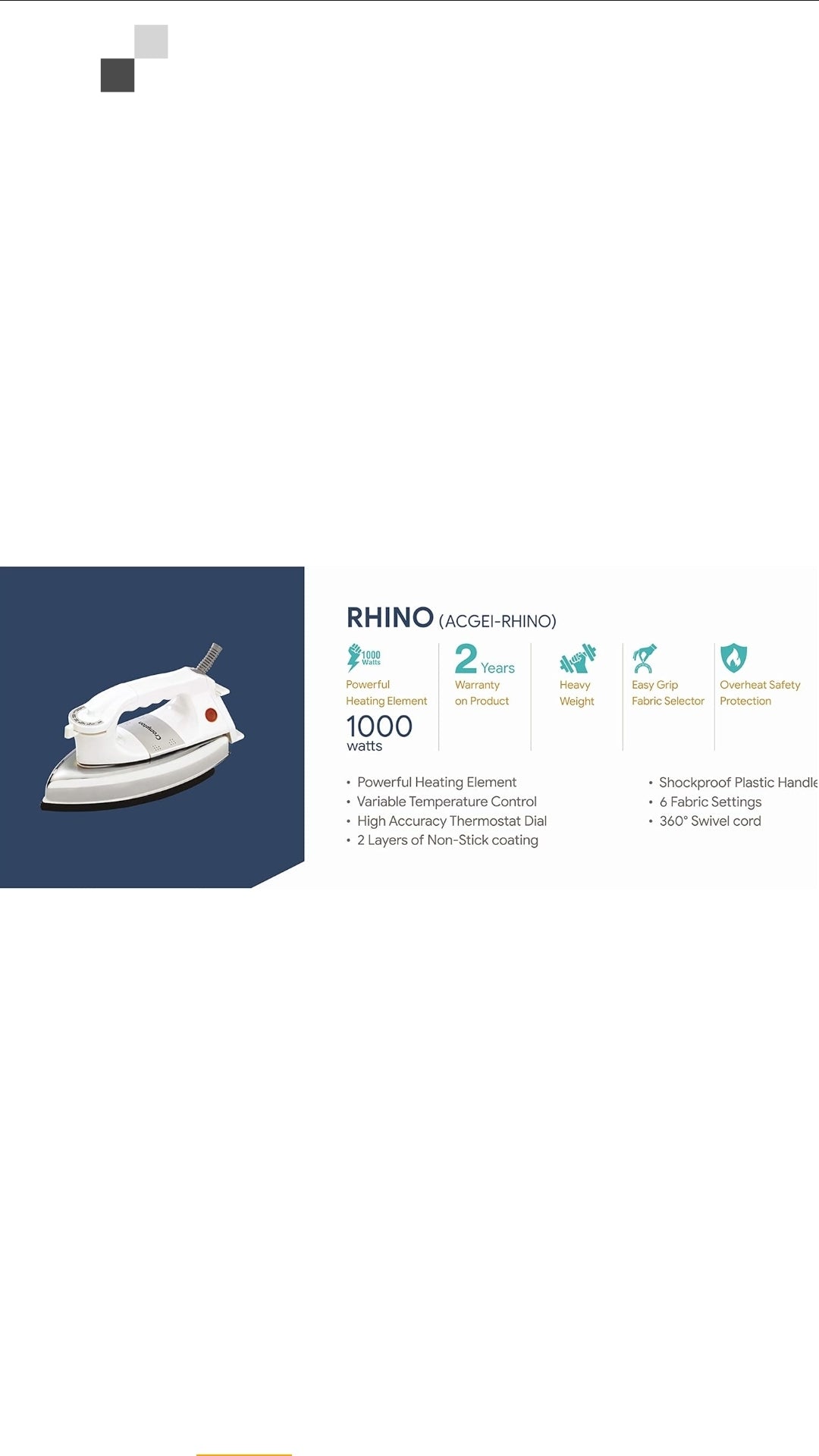 Crompton Rhino 1000W