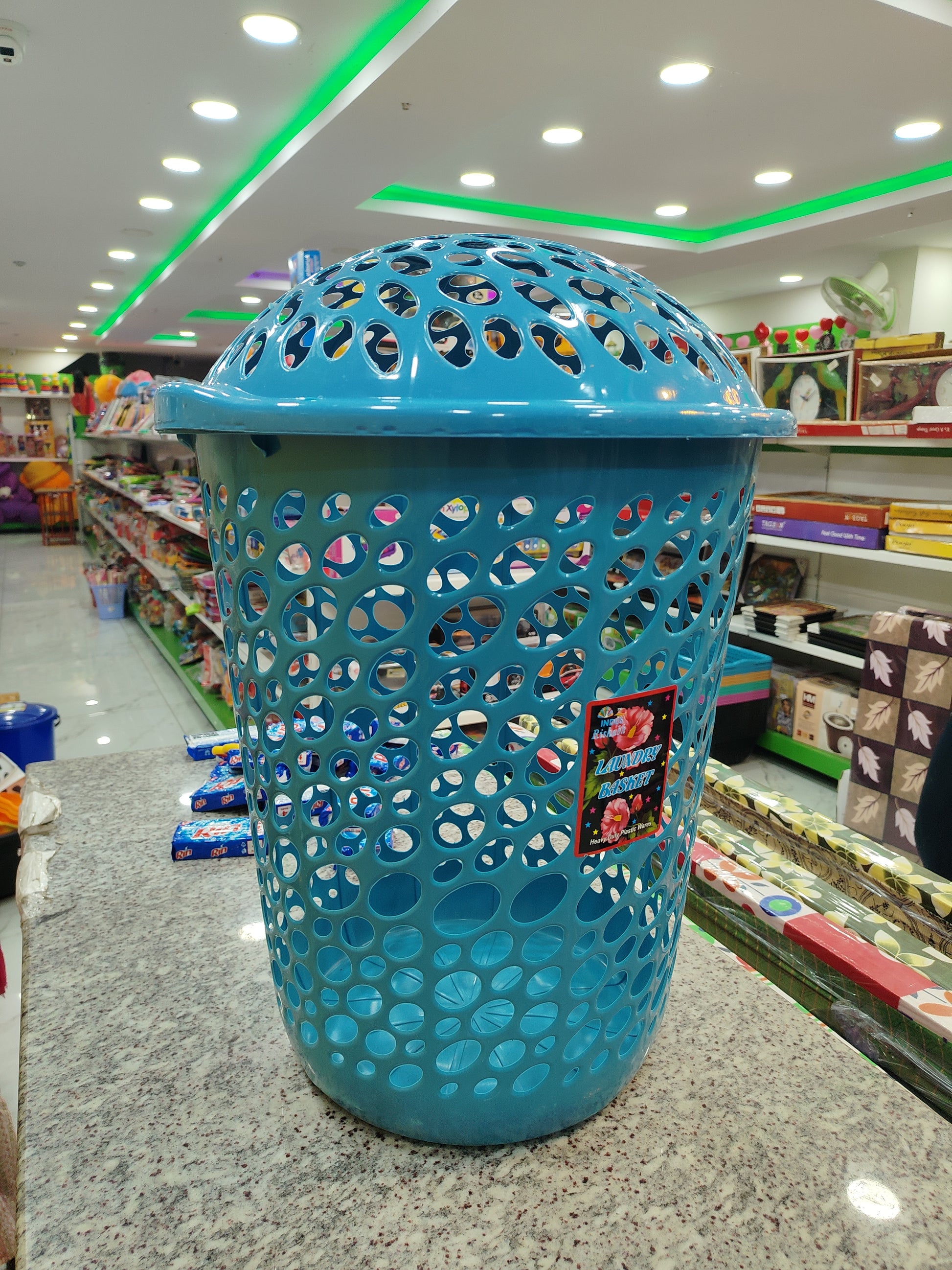 Laundry Basket Marble 222