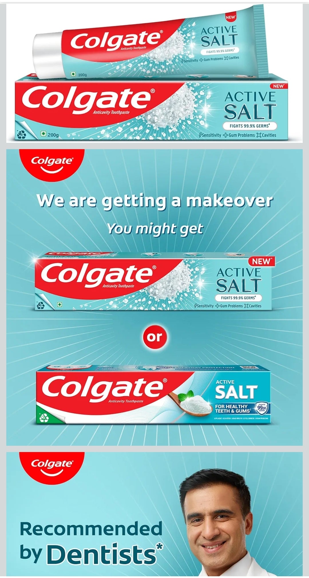 Colgate Salt 100g