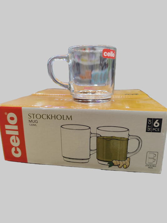 Cello Stockholm MugSet (6pcs)120ml
