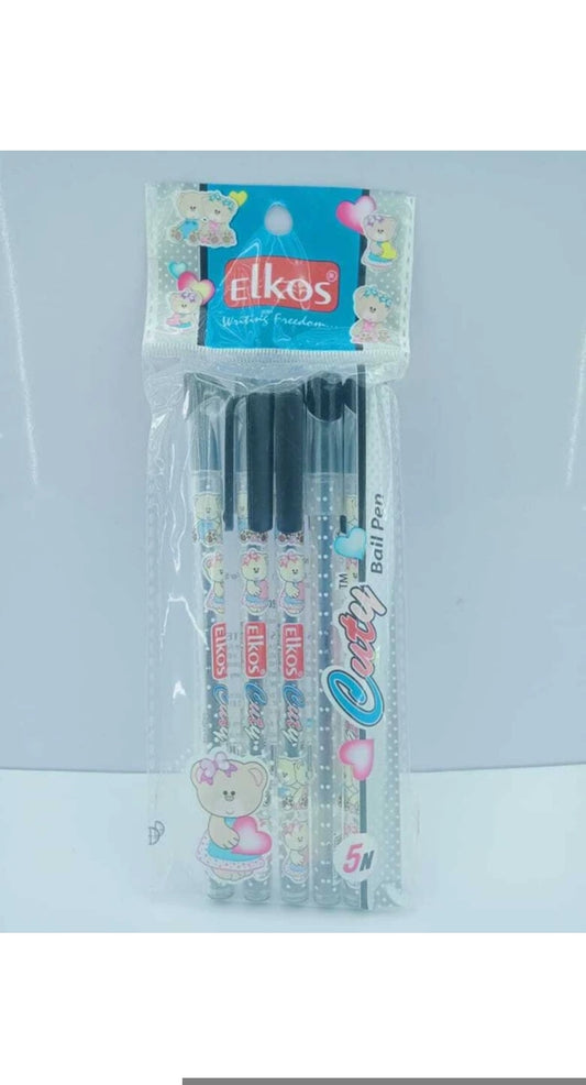 Elkos Ball Pen Set (5)Block