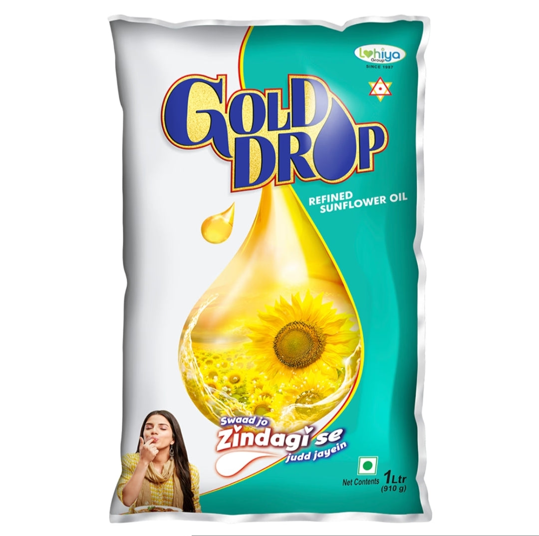 గోల్డ్ డ్రాప్ ఆయిల్ 1 లీటర్