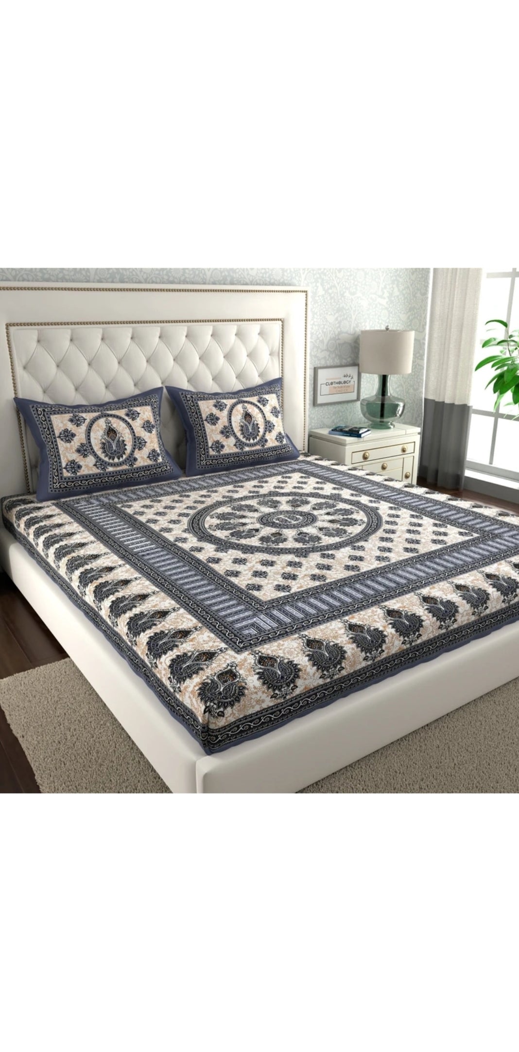 Logassa Double Bedsheet 1+2