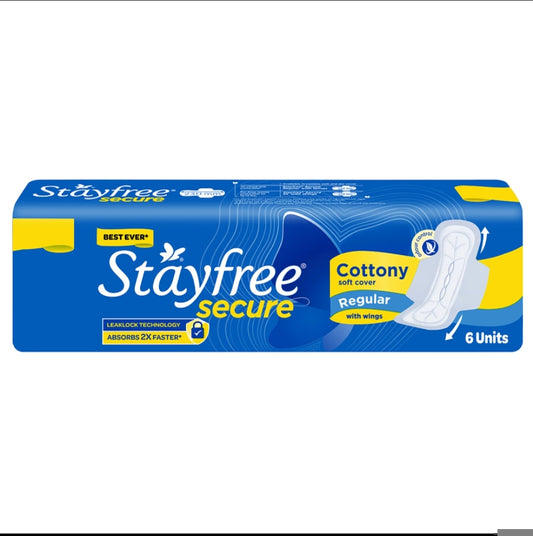 Stayfree secure Cotton Regular
