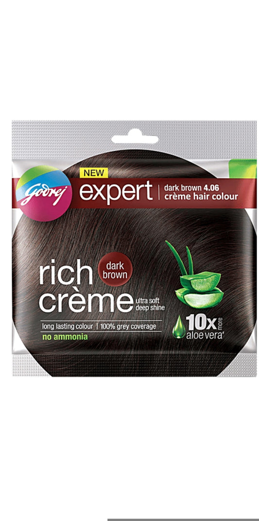 Godrej rich Cream Brown 20g+20ml